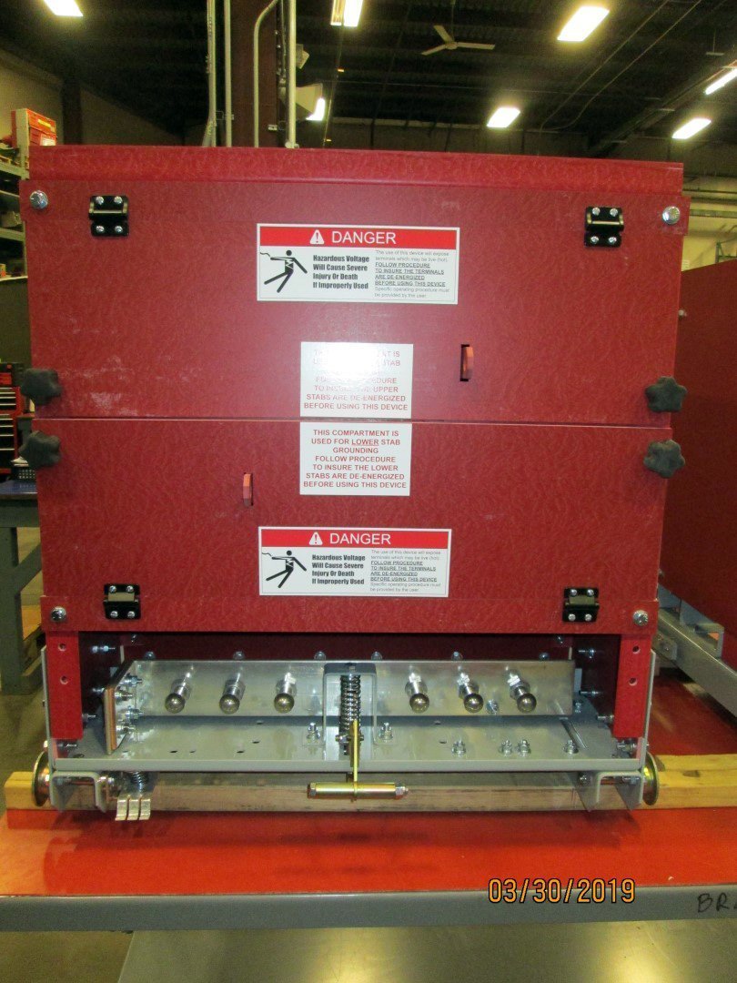 3000A Ground & Test Device for Cutler Hammer/Eaton type VCPW Switchgear Circuit Breaker Sales