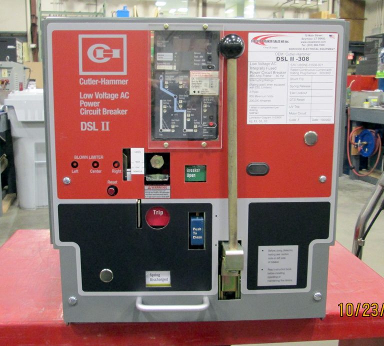Eaton/Cutler Hammer DSLII-308 Manually Operated, Fused Air Circuit ...