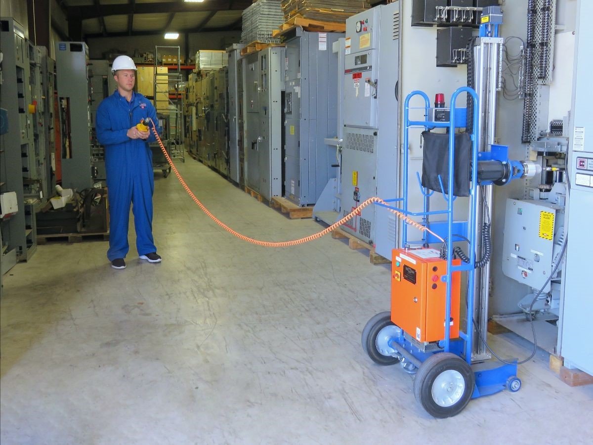 Live Online Demonstration for Remote Operation of GE MagneBlast